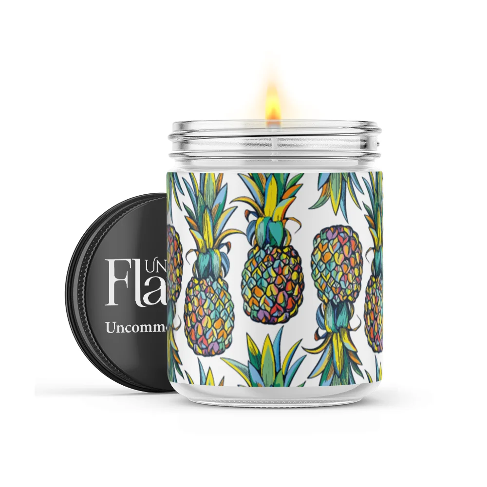 Colorful Pineapples design