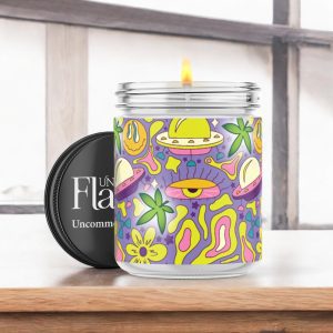 420 spaceship candle
