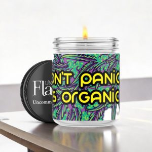 dont panic its organic candle
