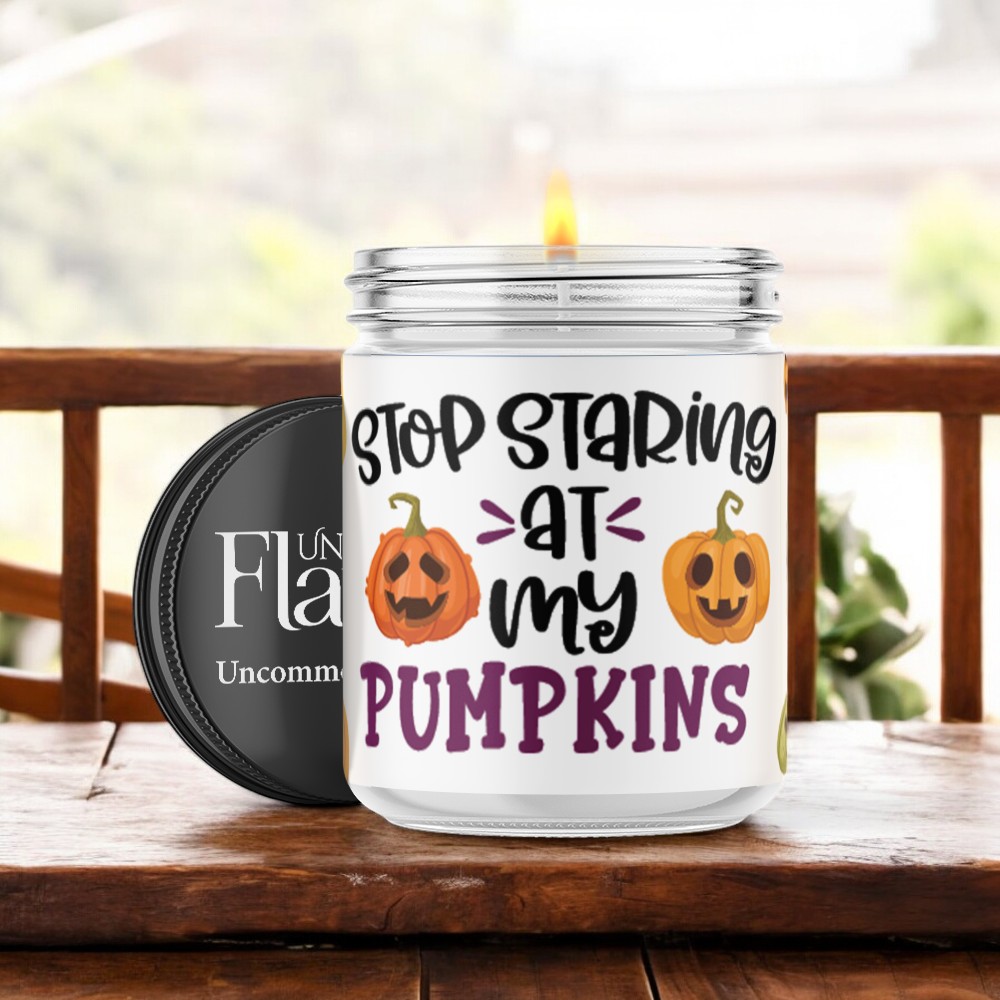 stop staring at my pumpkins