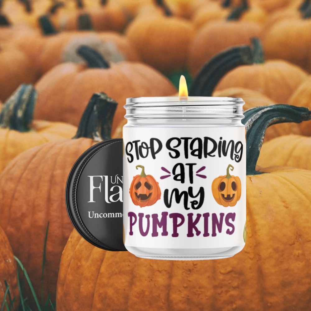 stop staring at my pumpkins