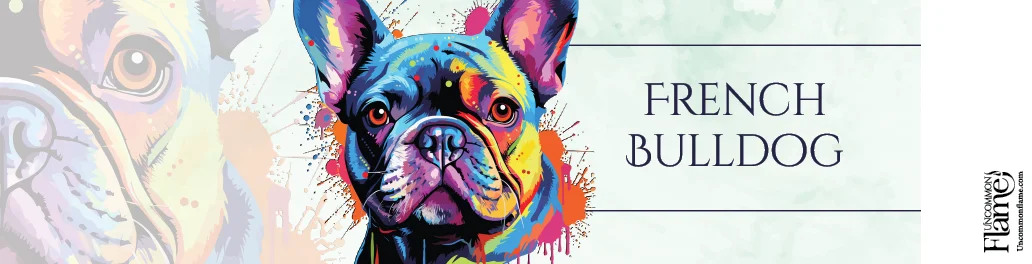 Frenchie flat label