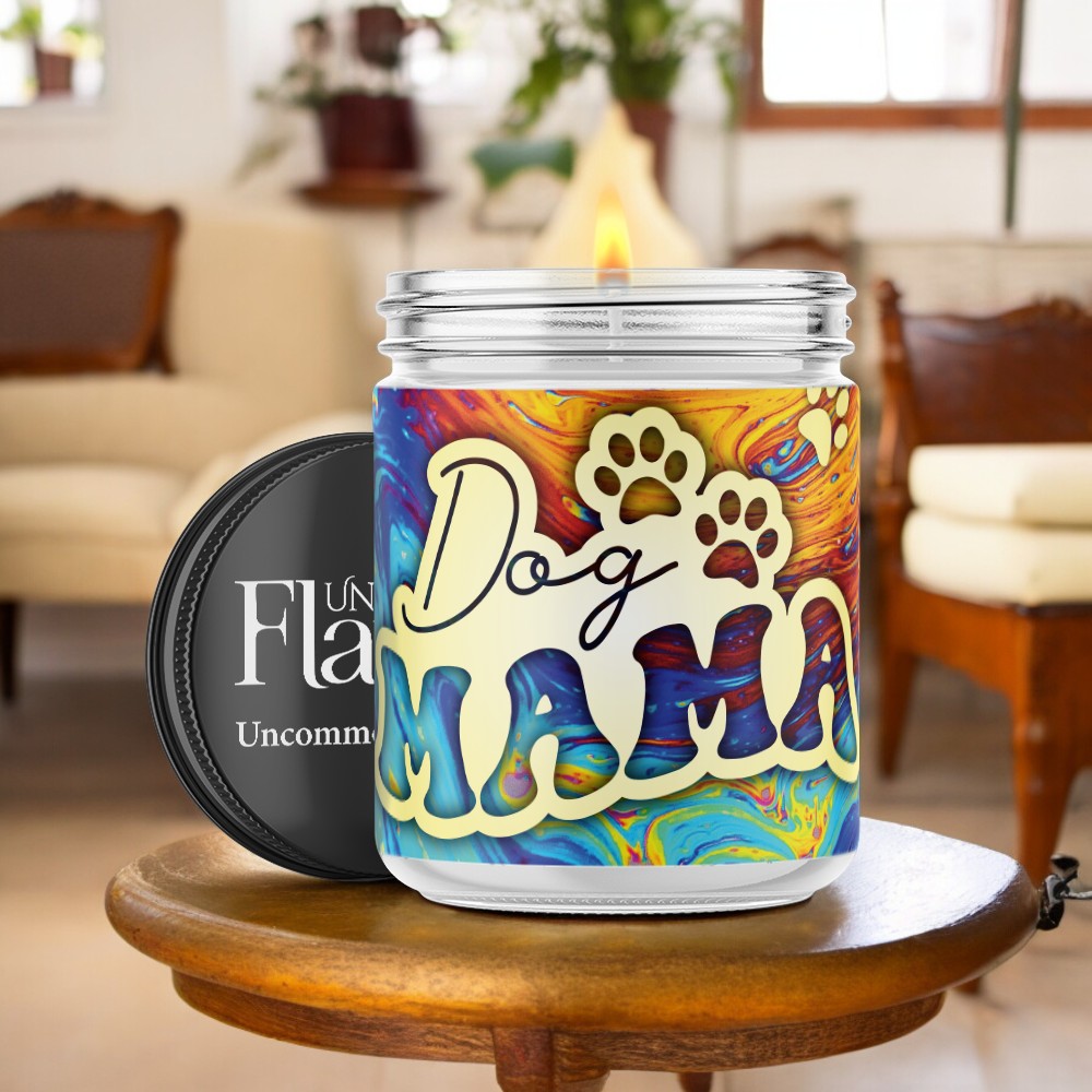 dog mama candle