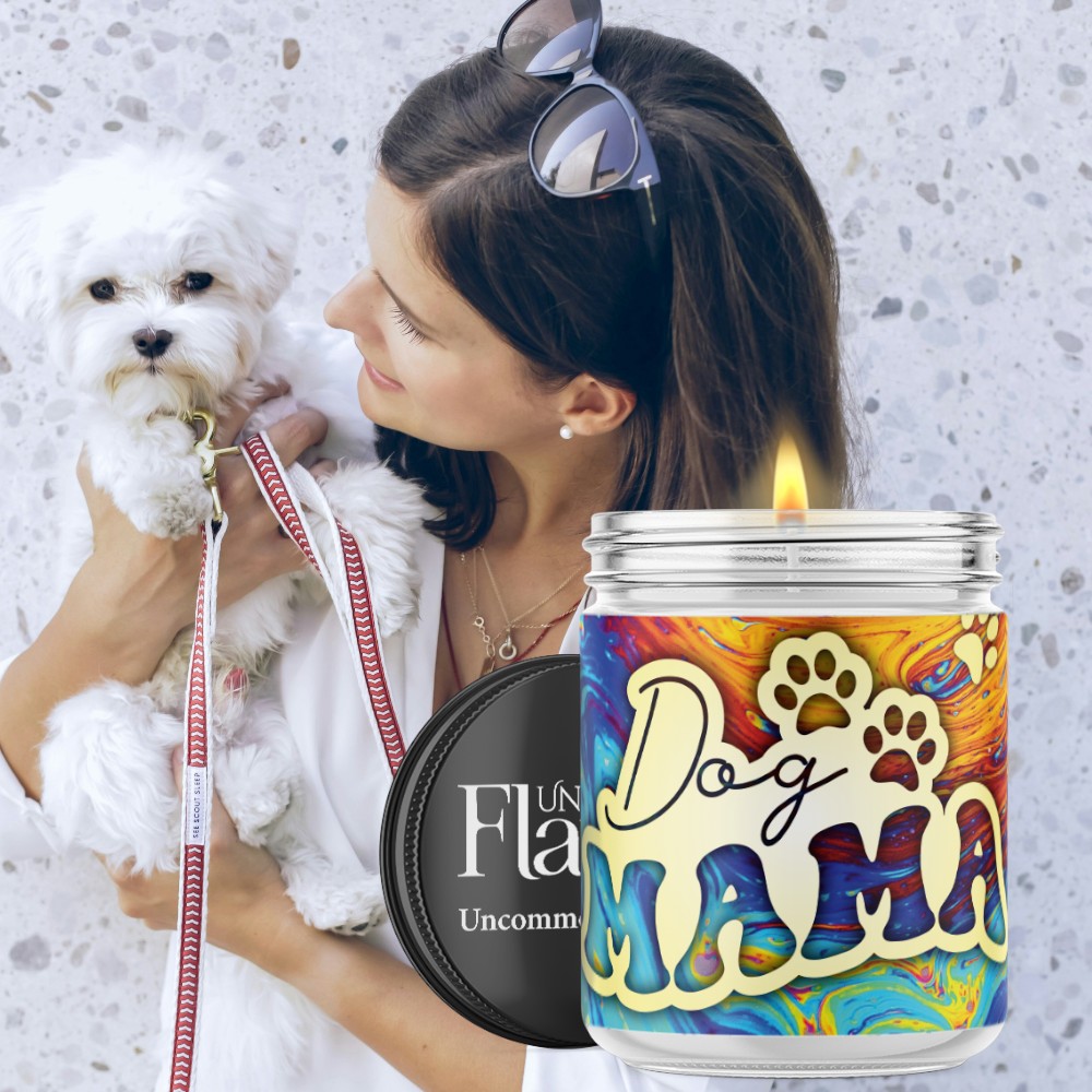 dog lover candle