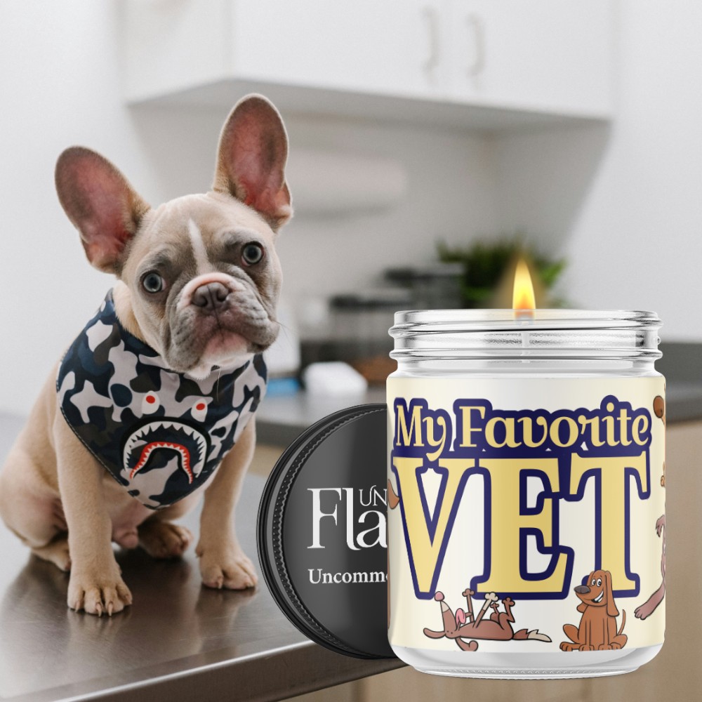 my favorite vet candle