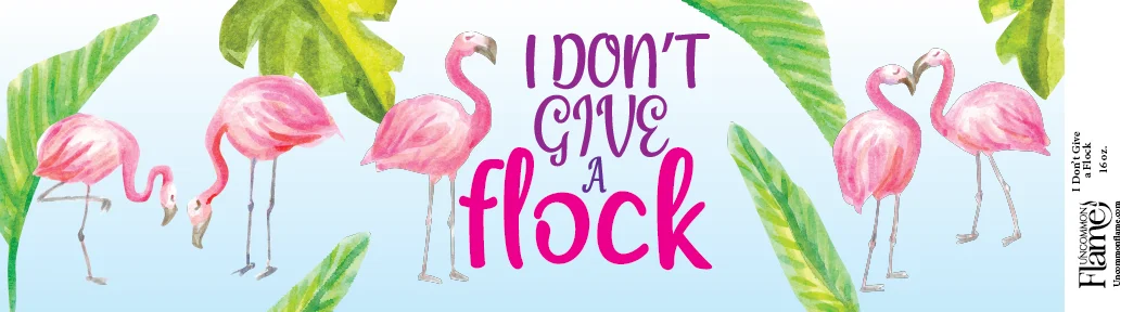I Don't Give a Flock flat image