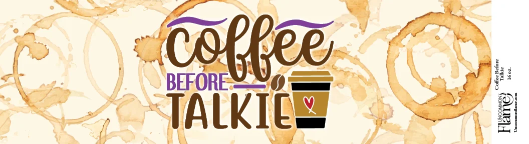 Coffee Before Talkie flat label