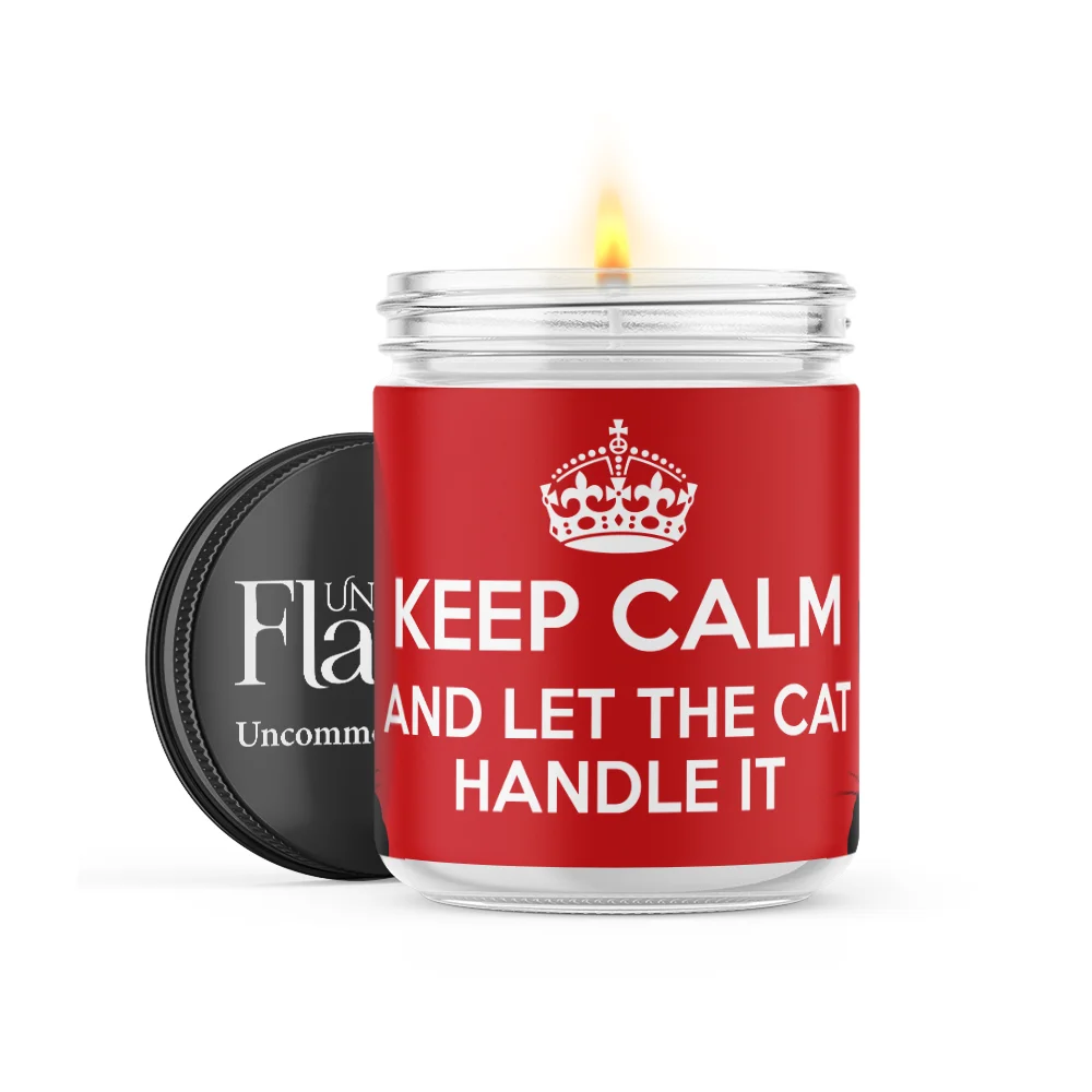 Keep Calm and Let the Cat Handle It design