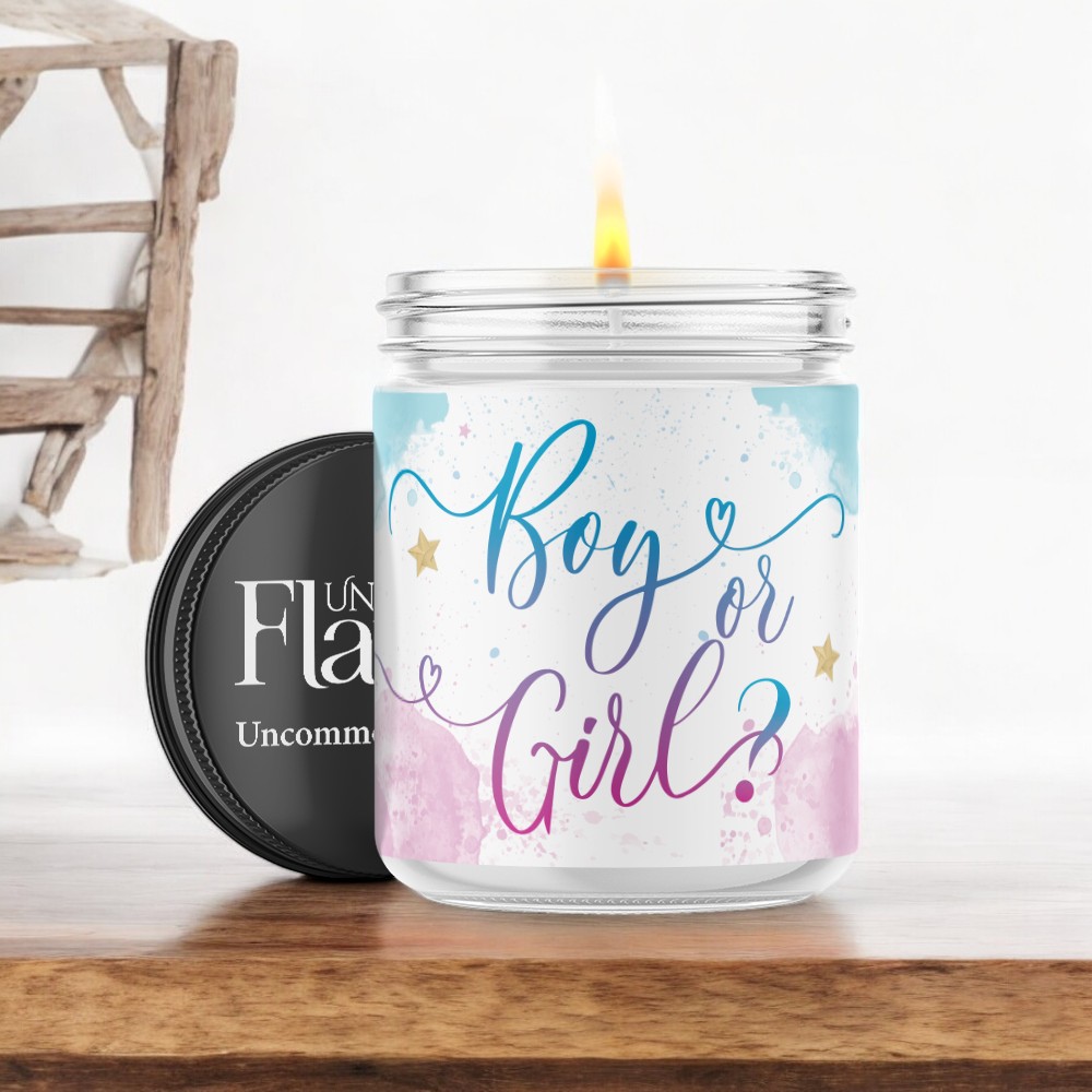 boy or girl candle gender reveal