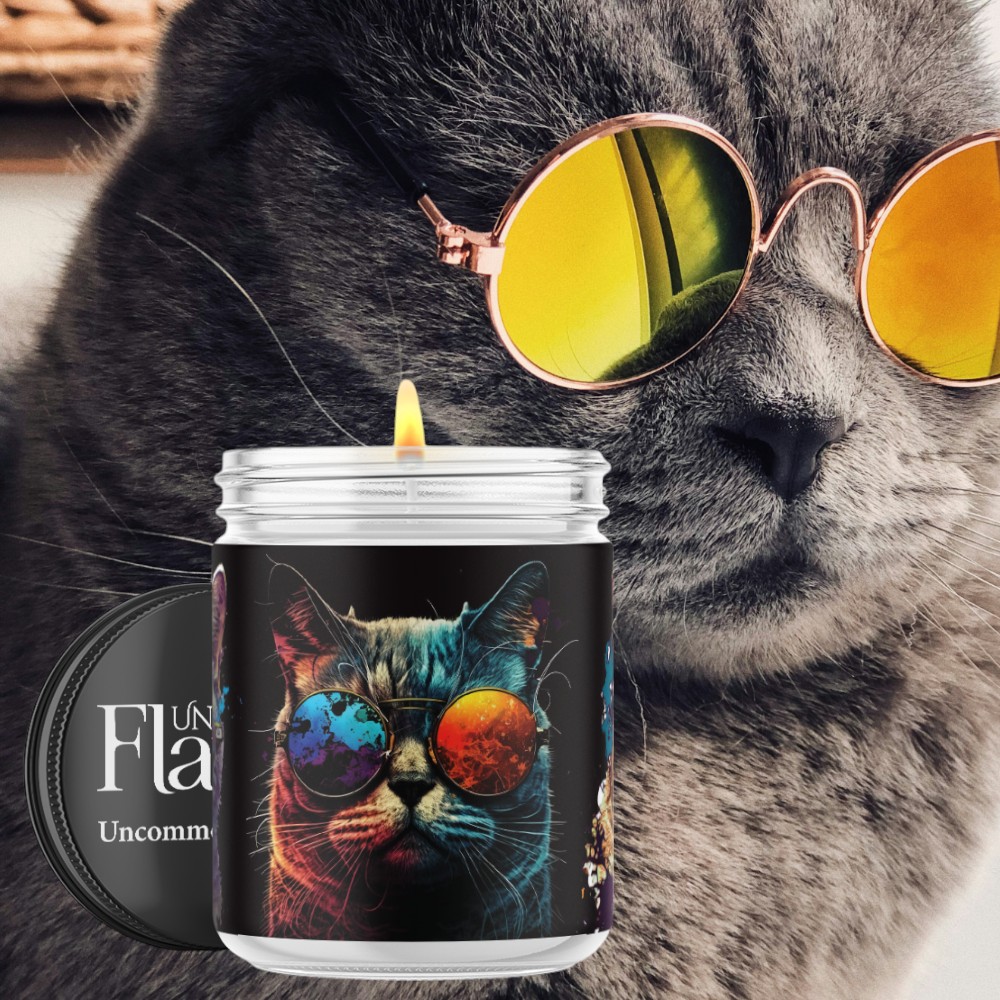 cool cats candle
