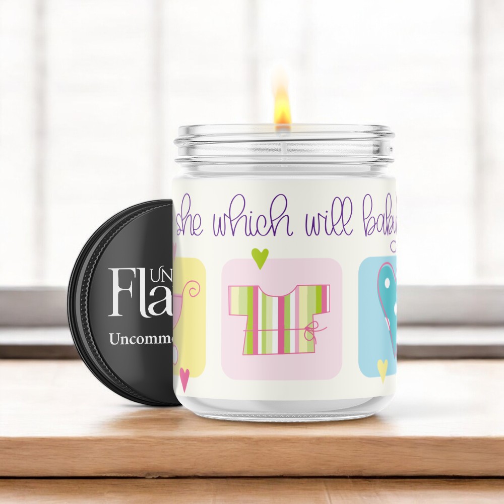 gender reveal candle