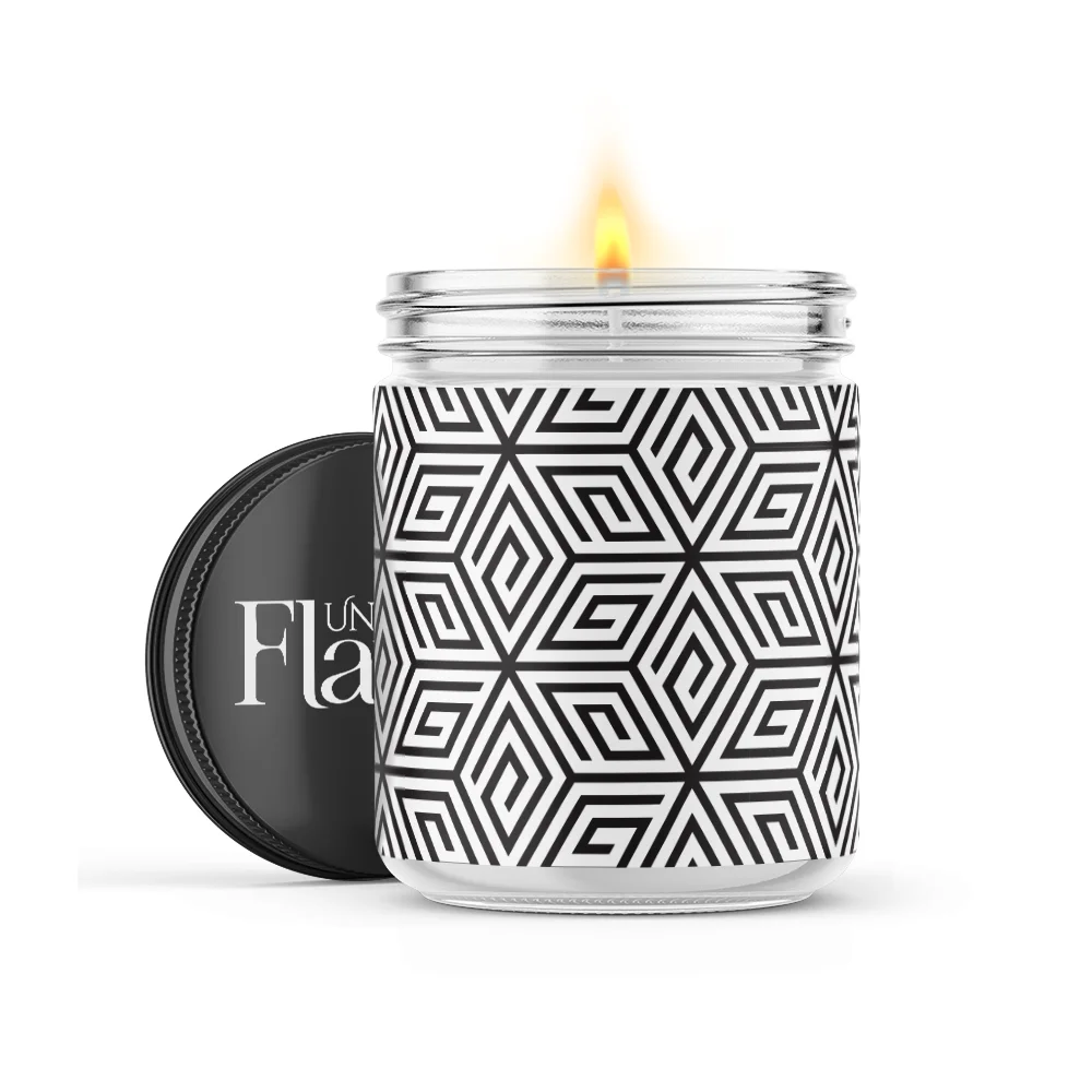 Geometric candle design