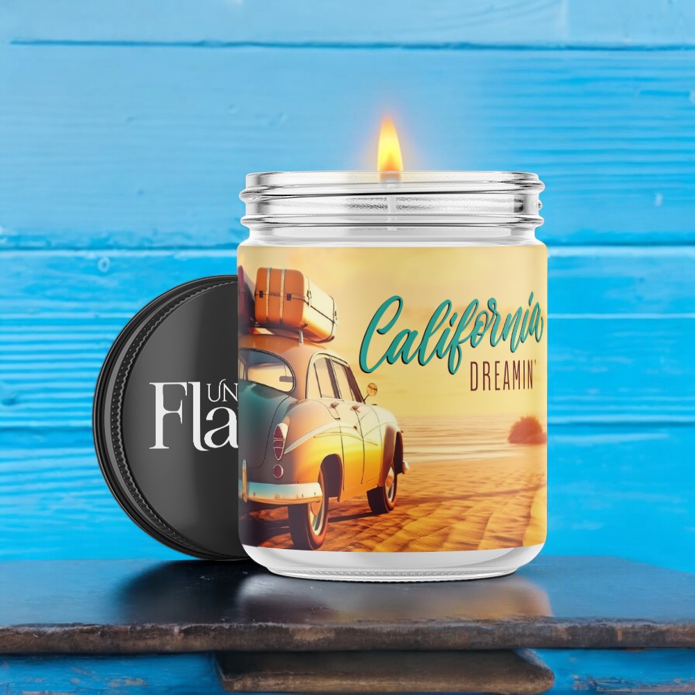 california dreamin candle