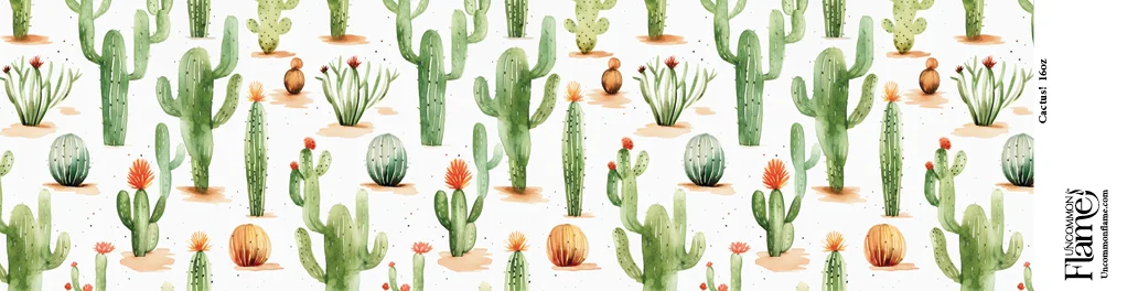 Cactus Flat Label