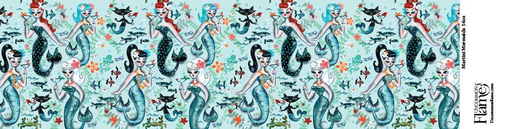 Martini Mermaids Design
