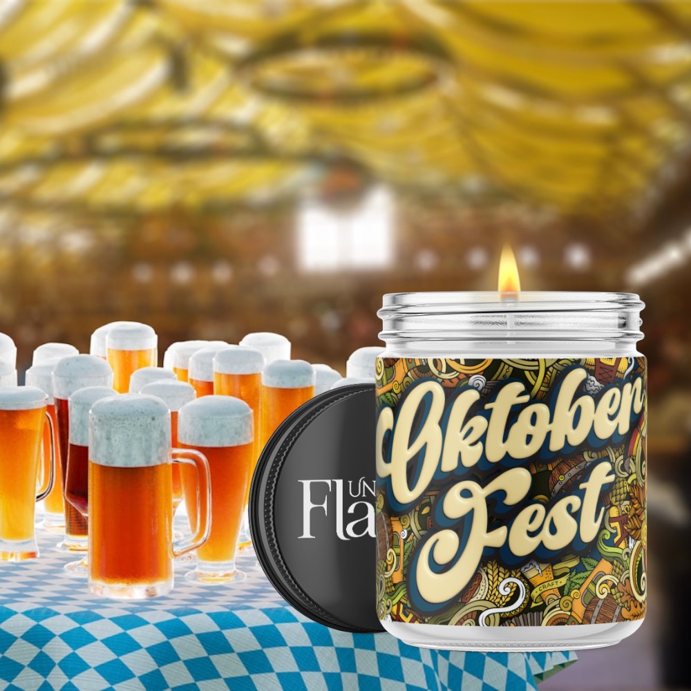 oktoberfest / octoberfest soy candle