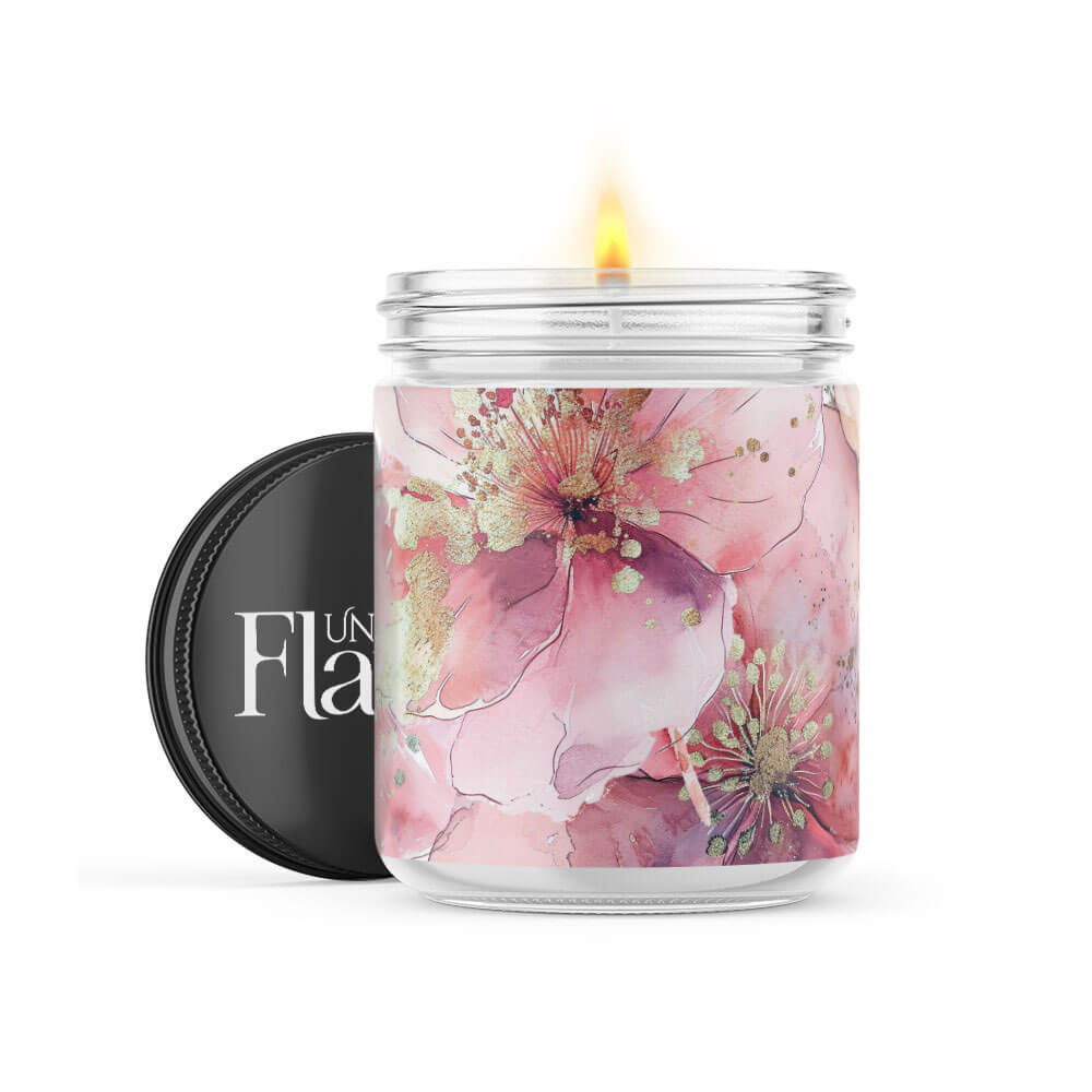 Pretty In Pink Flowers Design