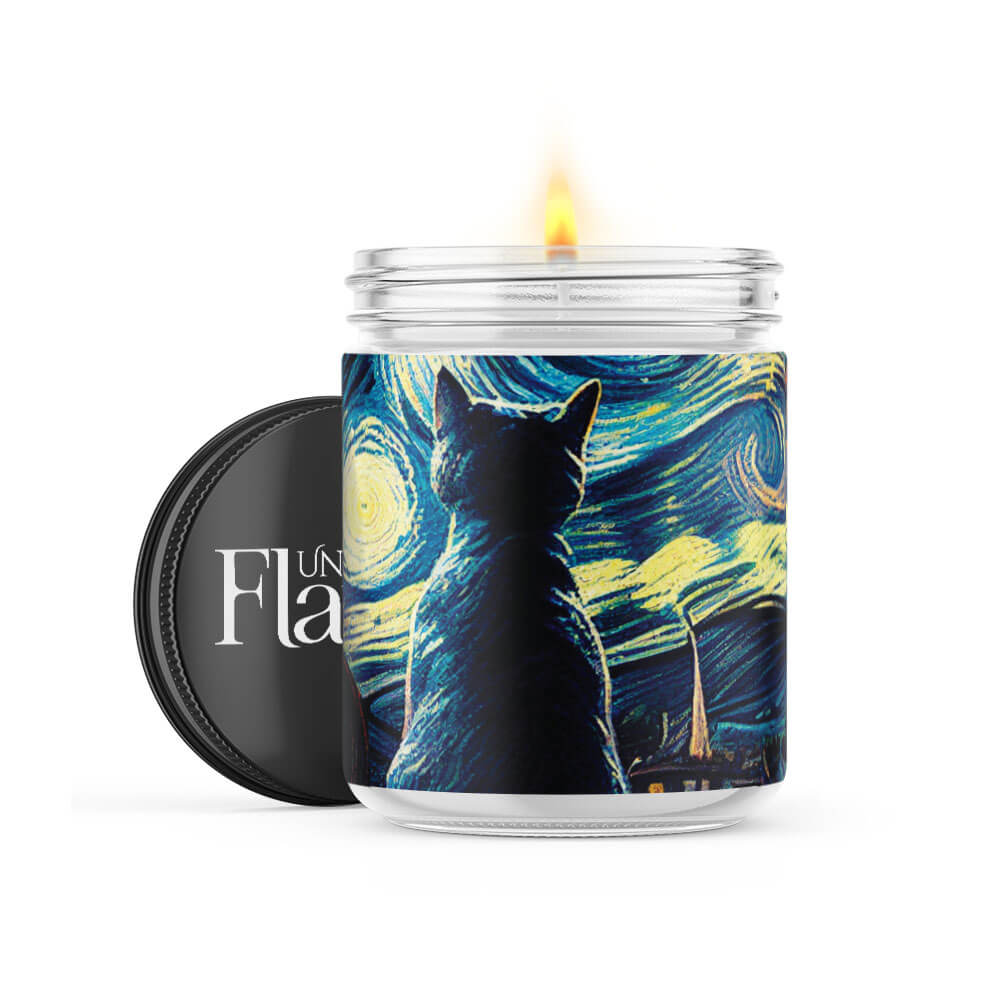 Starry Night Kitty Design