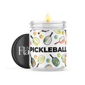 Pickleball Watercolor Design