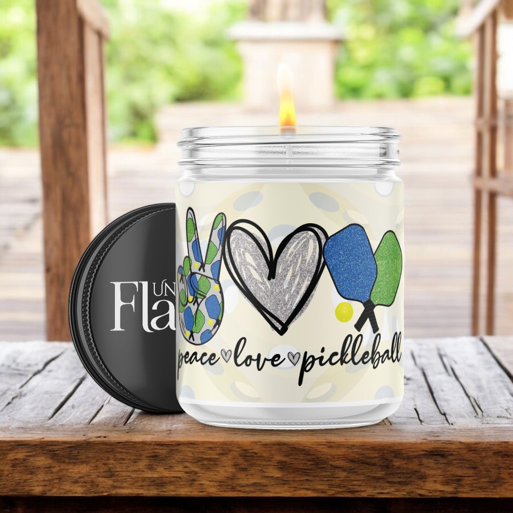 peace, love, pickleball