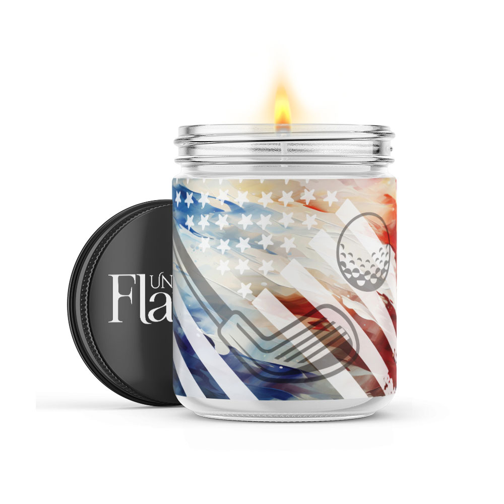 American Flag Golf Design