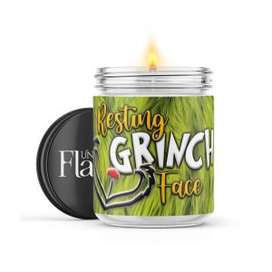 Resting Grinch Face Design
