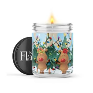 Tangled Reindeer Design