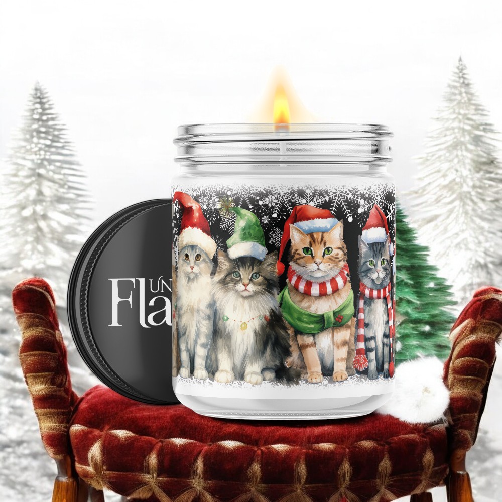 Christmas kittens
