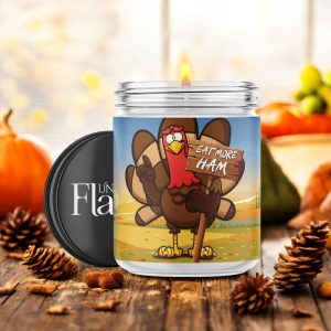 funny-thanksgiving-candle-334 eat more ham