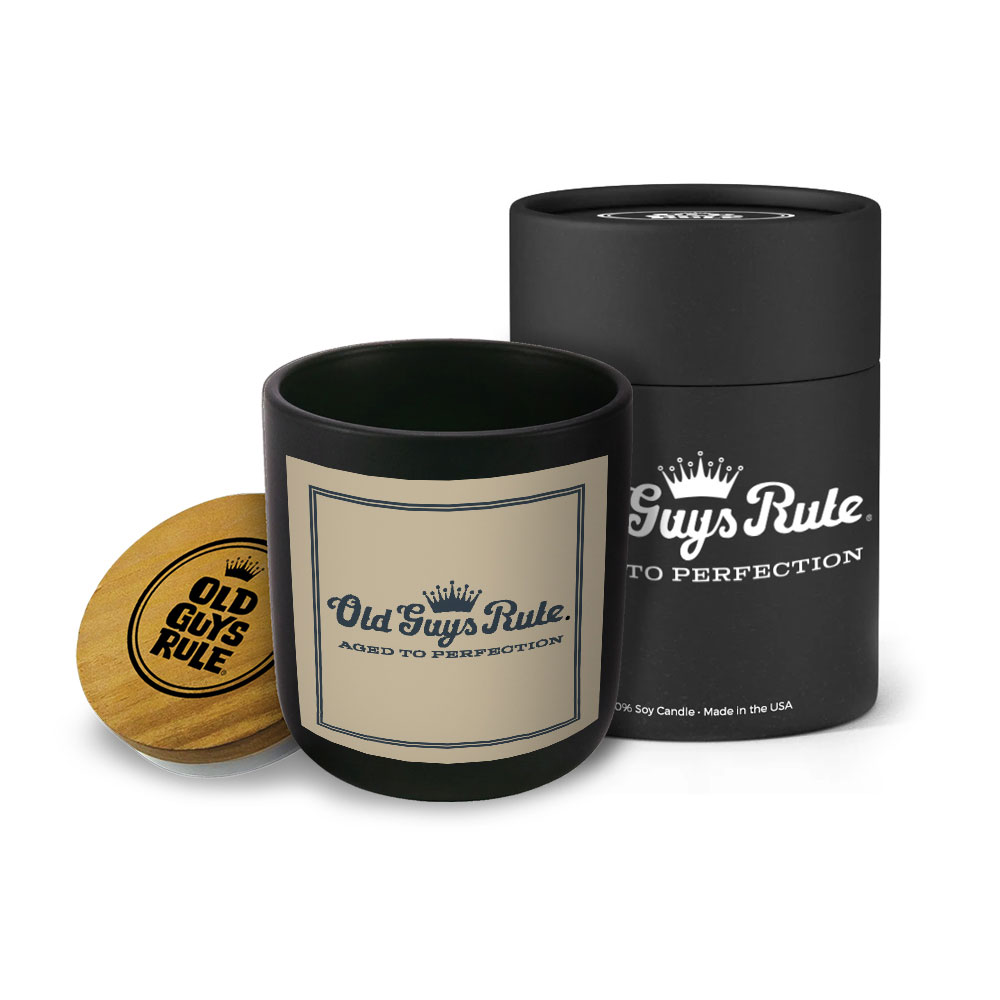 Old Guys Rule Script Logo Design