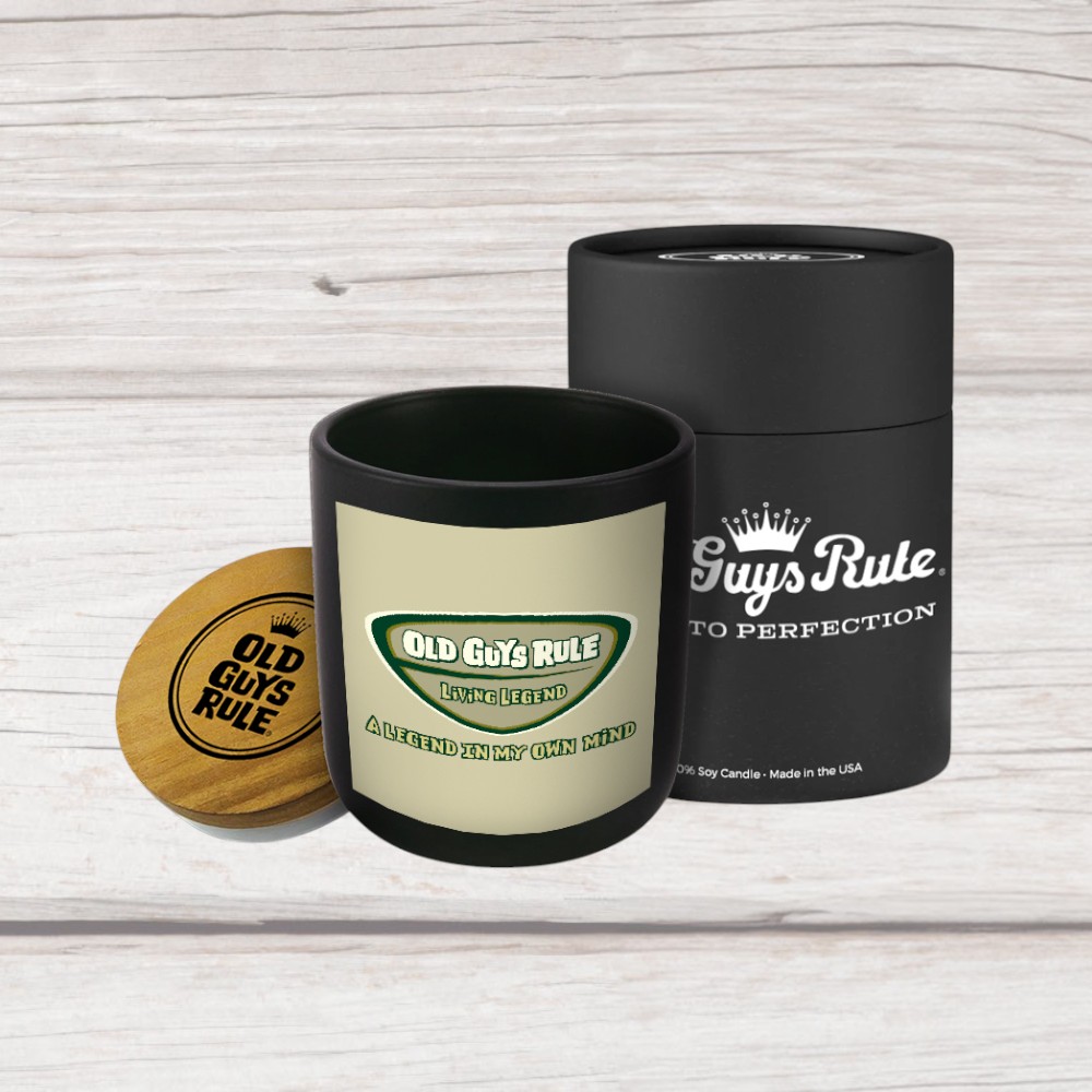 old guys rule living legend candle