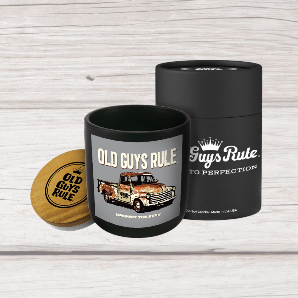 old guys rule rusty truck