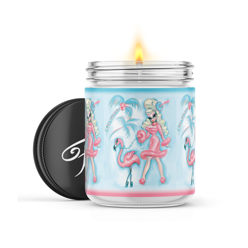 Doll Walking Flamingo