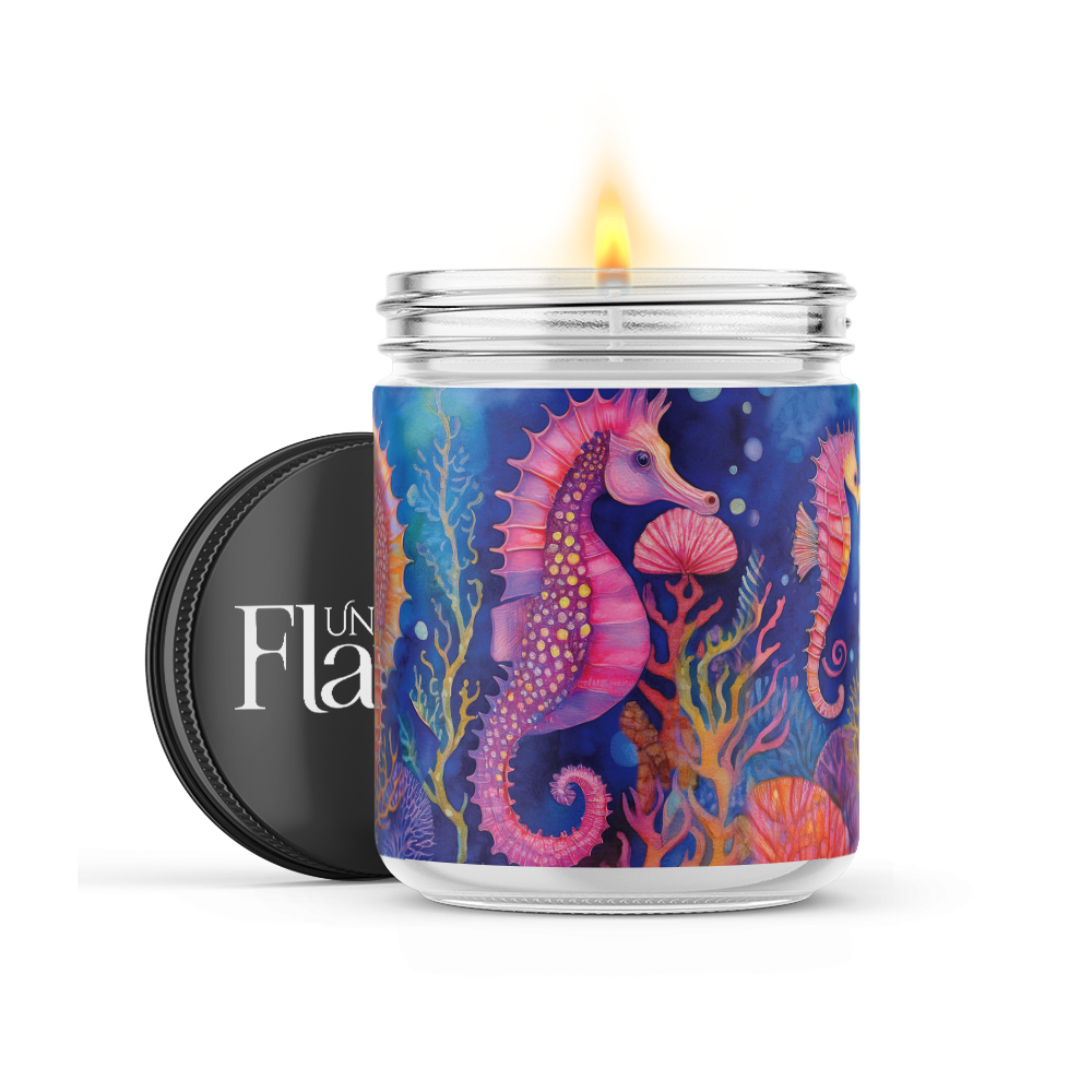 Whimsical Seahorses